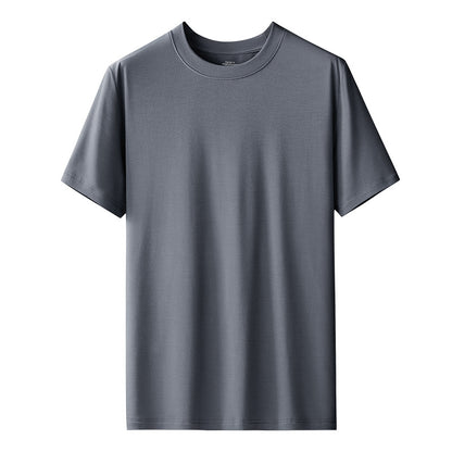 Solid-color base shirt
