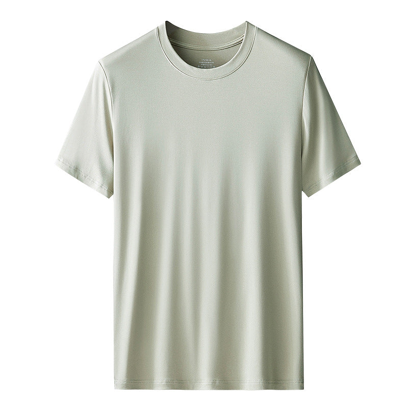 Solid-color base shirt