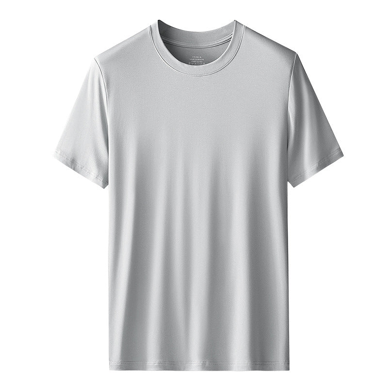 Solid-color base shirt