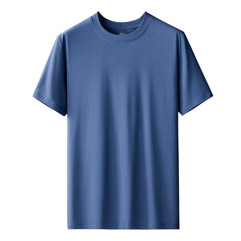 Solid-color base shirt