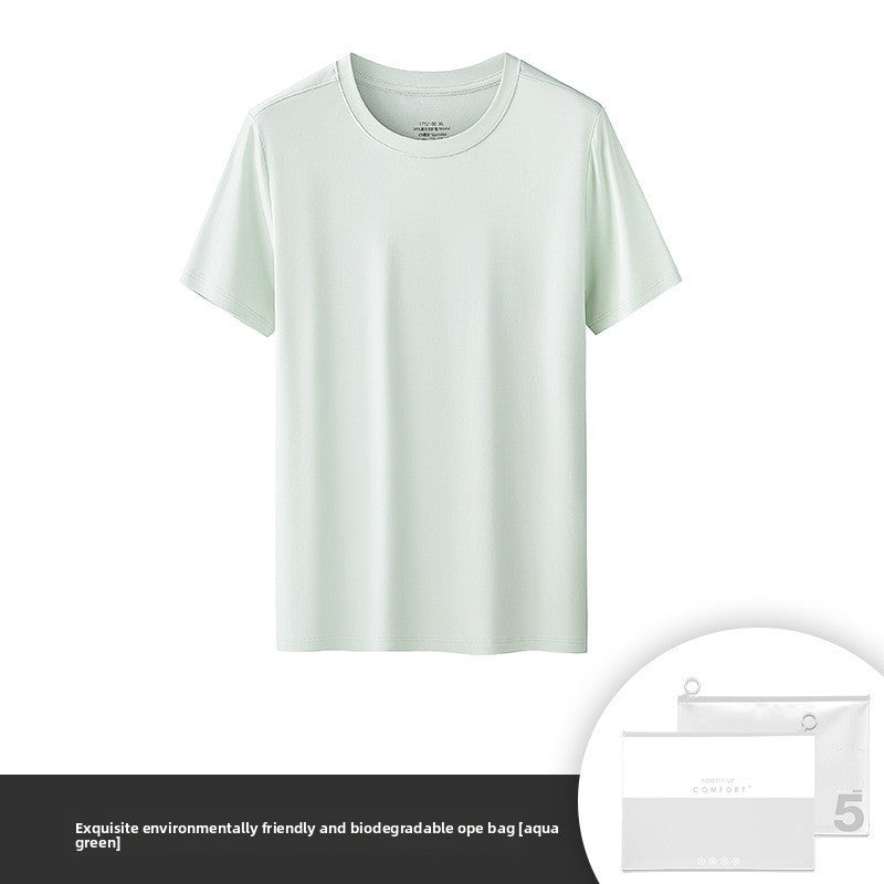 Solid-color base shirt