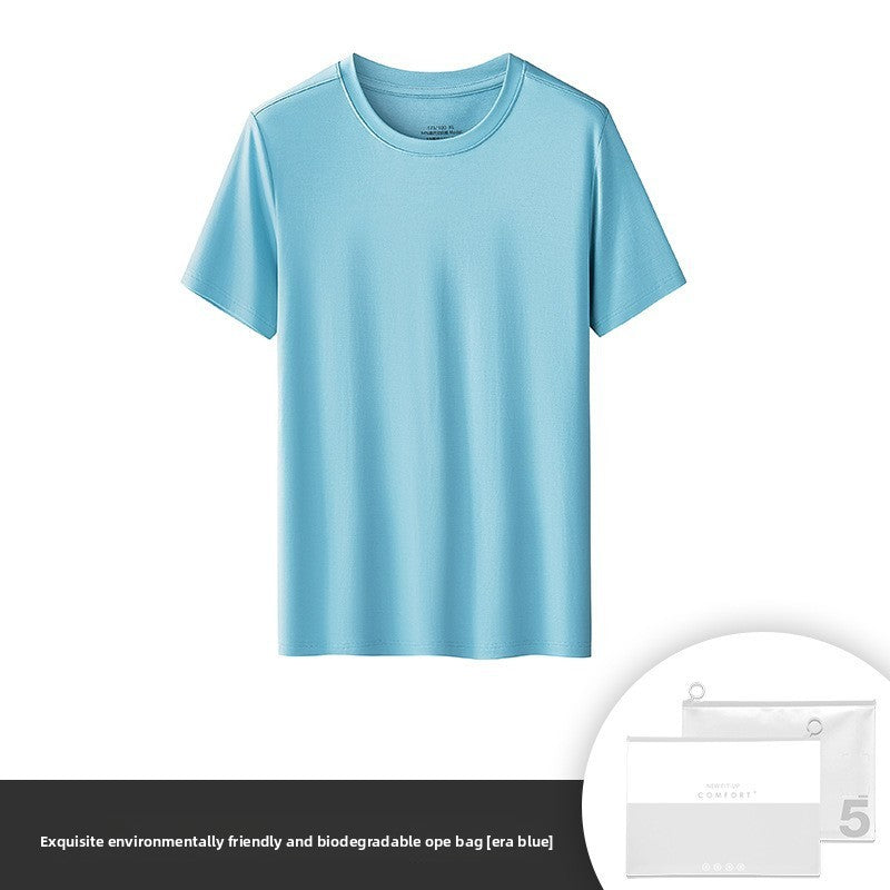 Solid-color base shirt