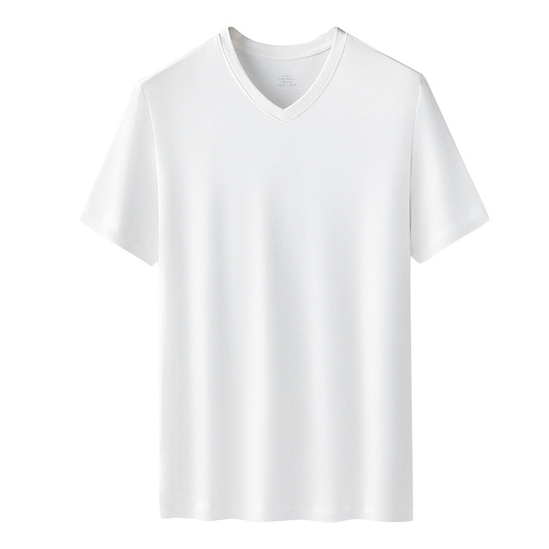 Solid-color base shirt