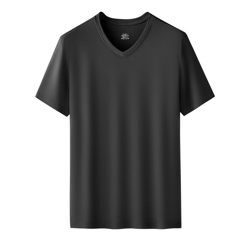 Solid-color base shirt