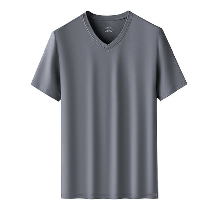 Solid-color base shirt