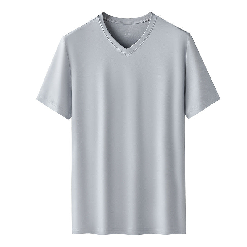 Solid-color base shirt