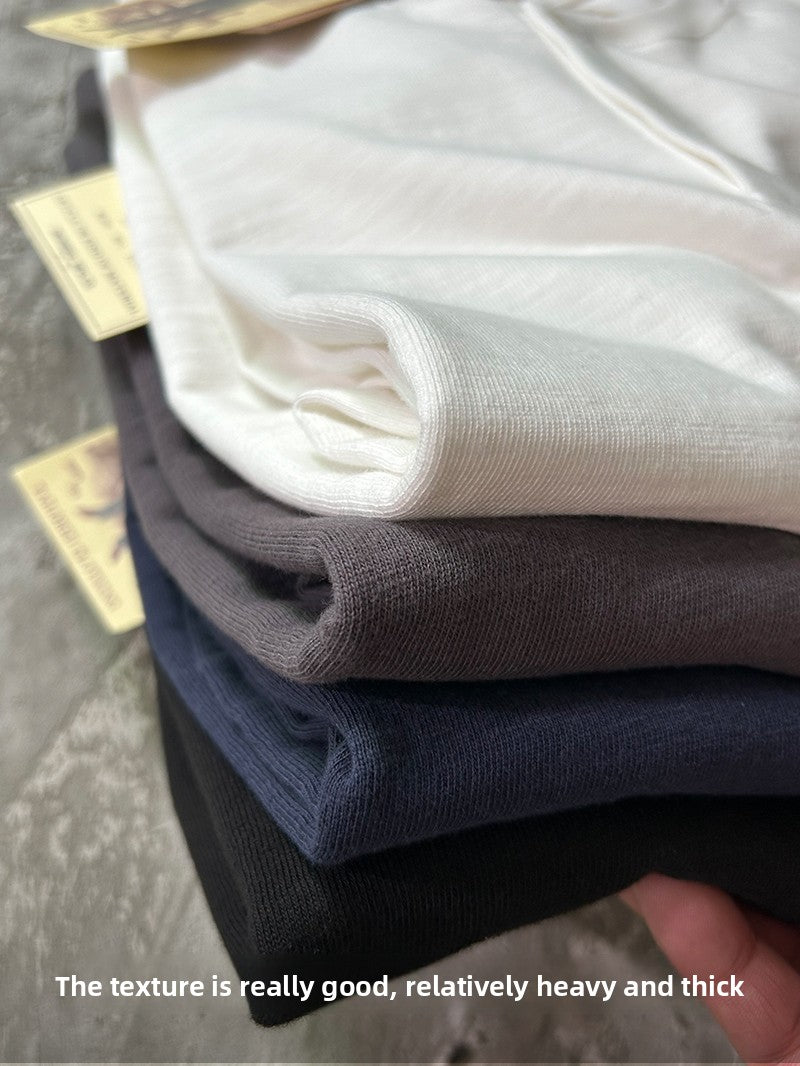 Solid color base shirt
