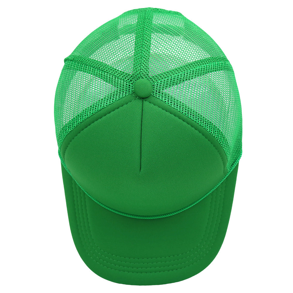 Solid Color Baseball Cap with Rope