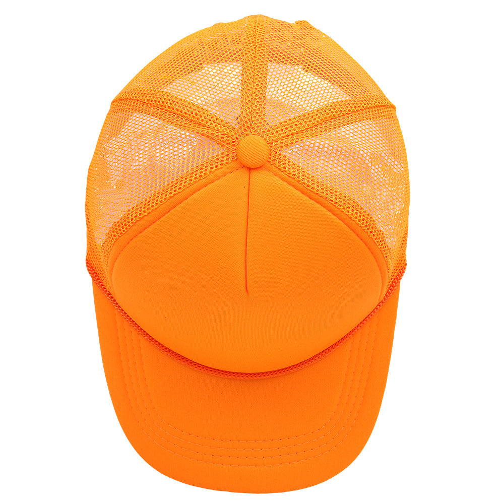 Solid Color Baseball Cap with Rope