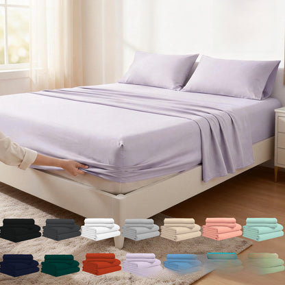Solid Color Brushed Bedding