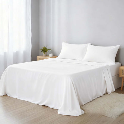 Solid Color Brushed Bedding