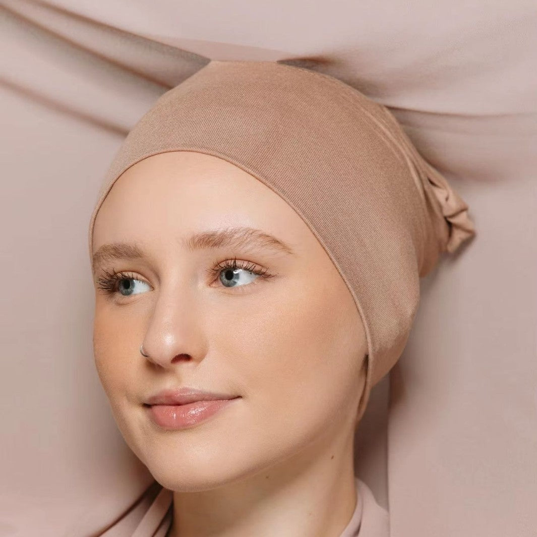 Solid Color Chiffon Headscarf