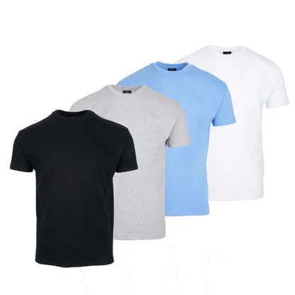 Solid Color Cotton T-Shirt