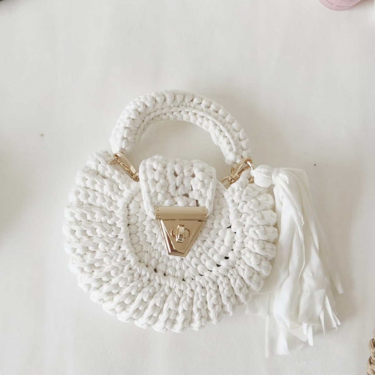 Solid-color Crochet Yarn Bundle