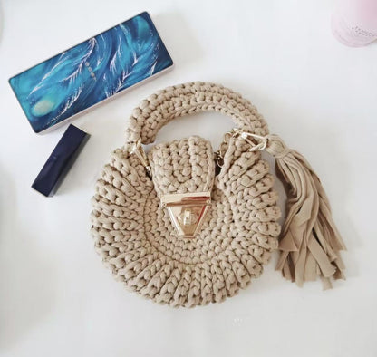 Solid-color Crochet Yarn Bundle