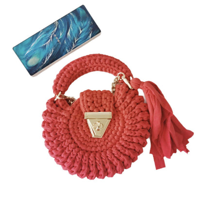 Solid-color Crochet Yarn Bundle