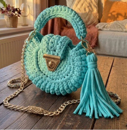 Solid-color Crochet Yarn Bundle