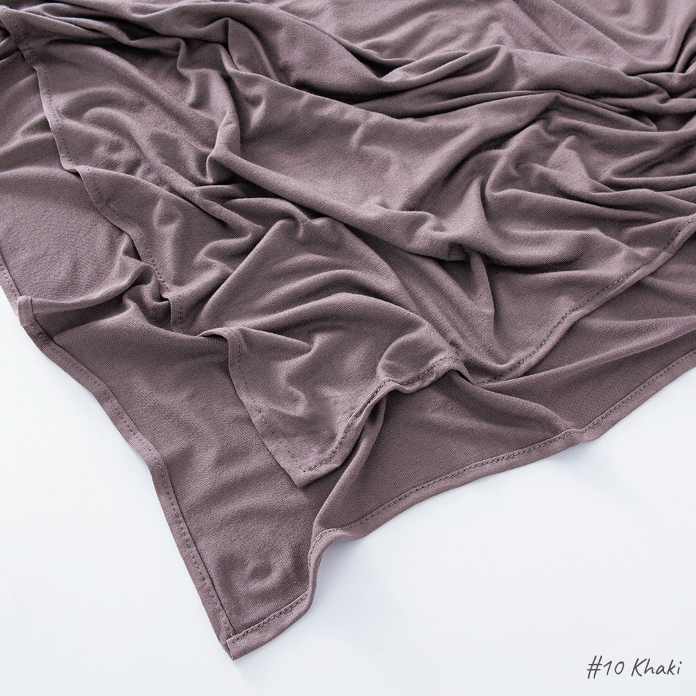 Solid-color headscarf veil shawl