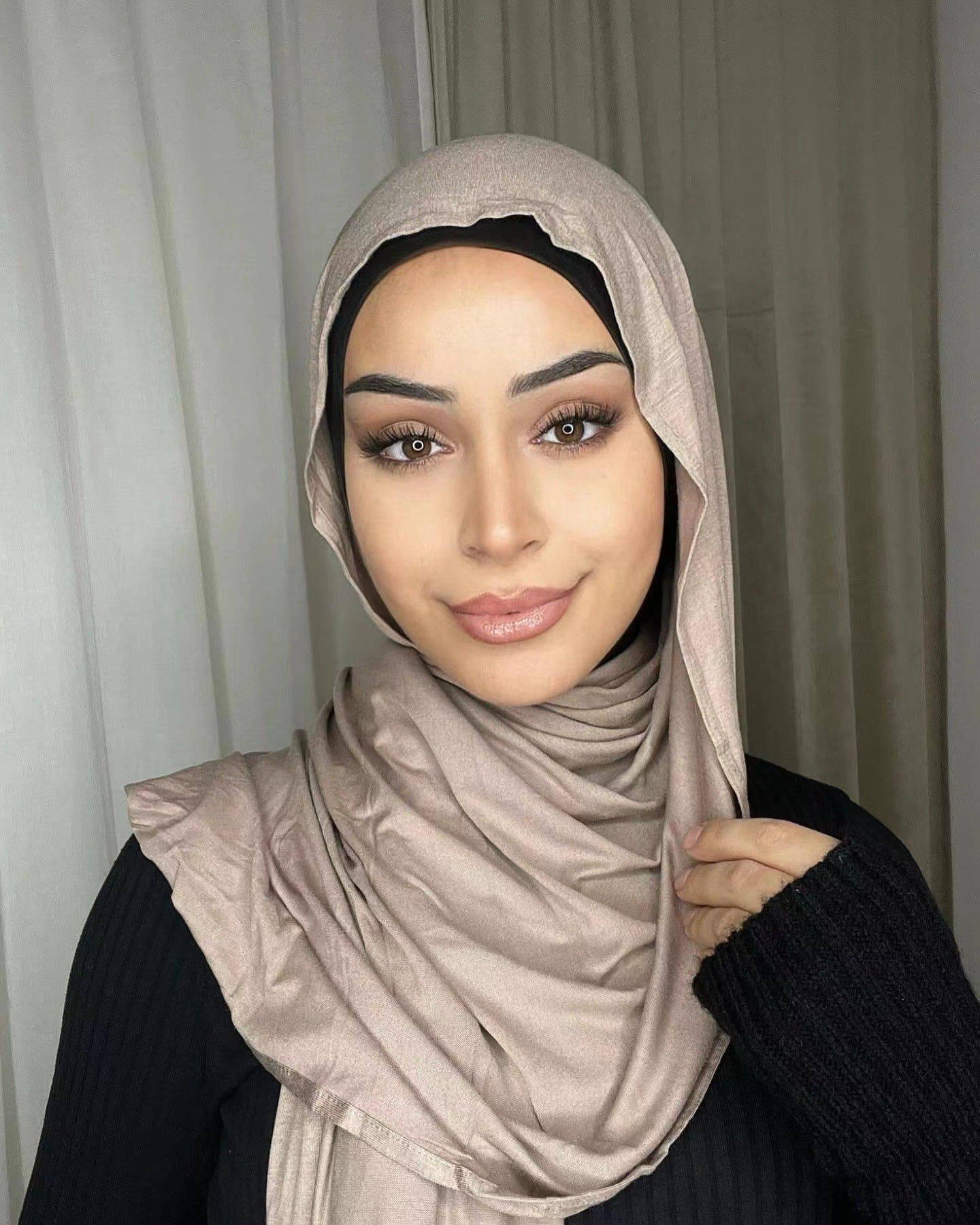 solid color modal scarf
