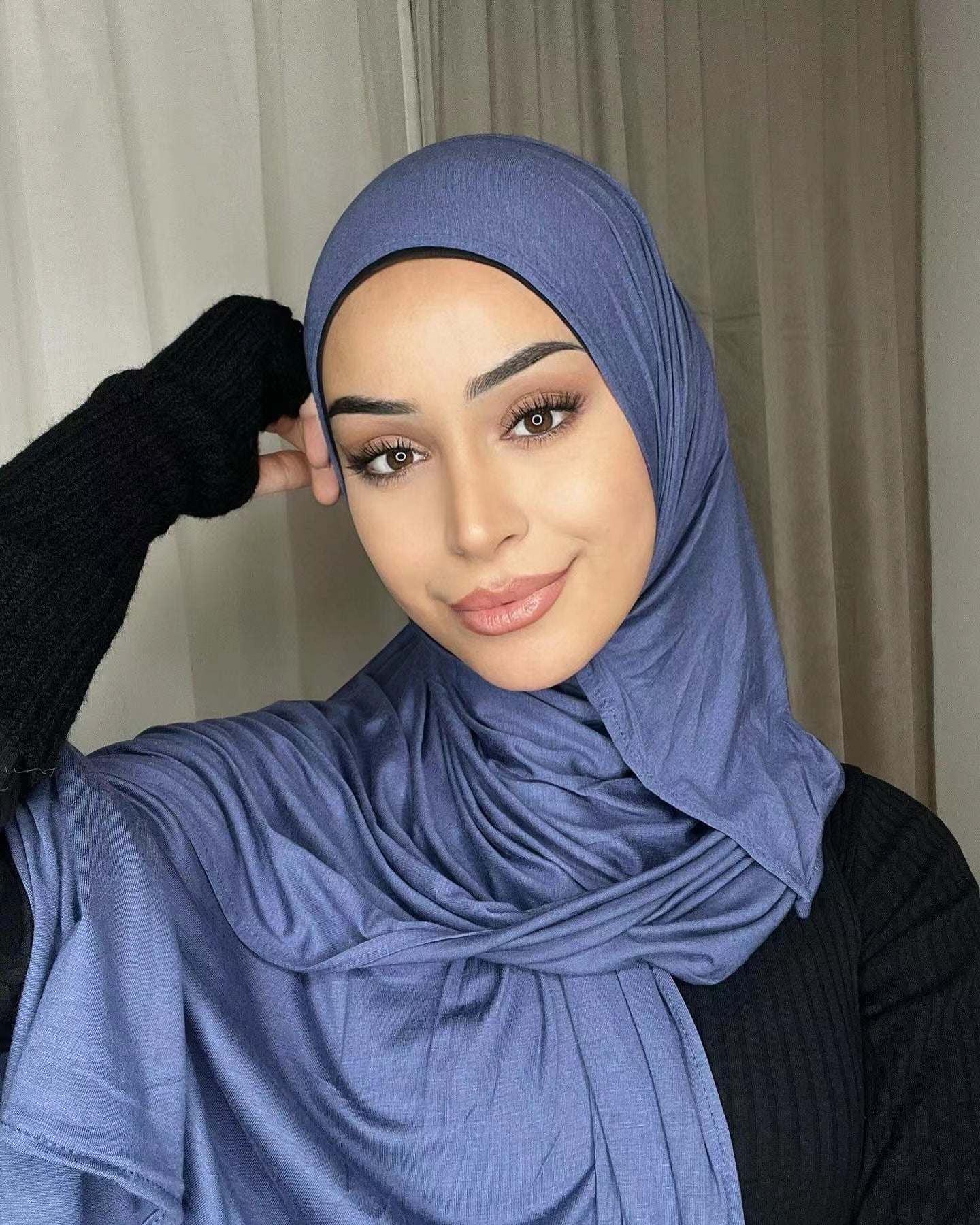 solid color modal scarf