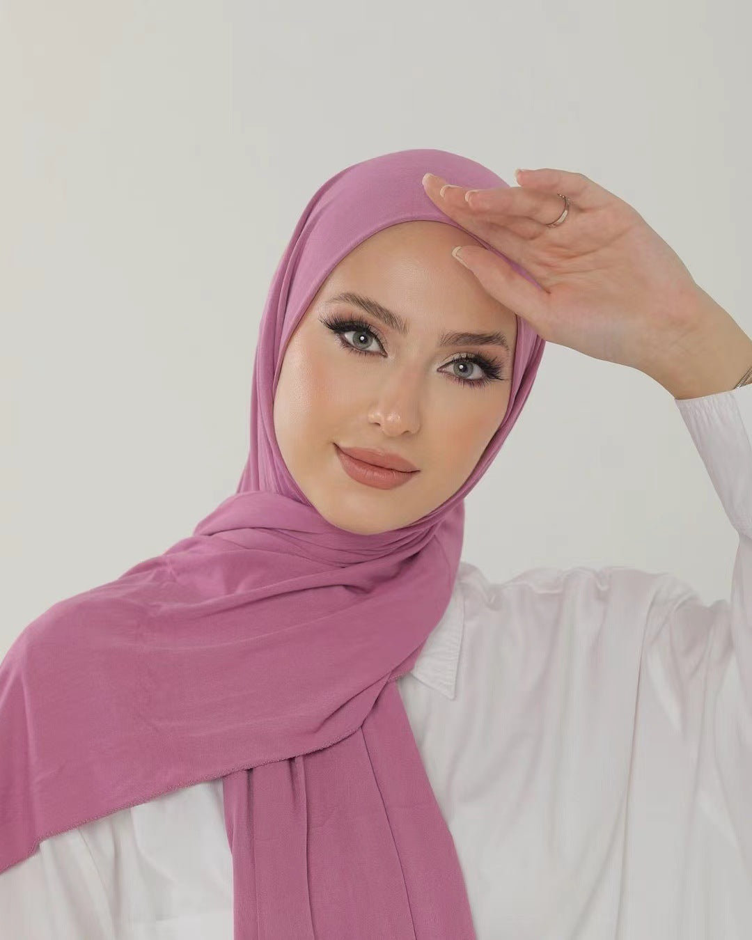 solid color modal scarf
