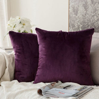 Solid color pillow case
