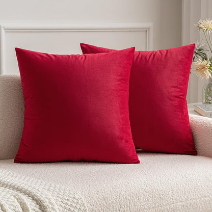 Solid color pillow case