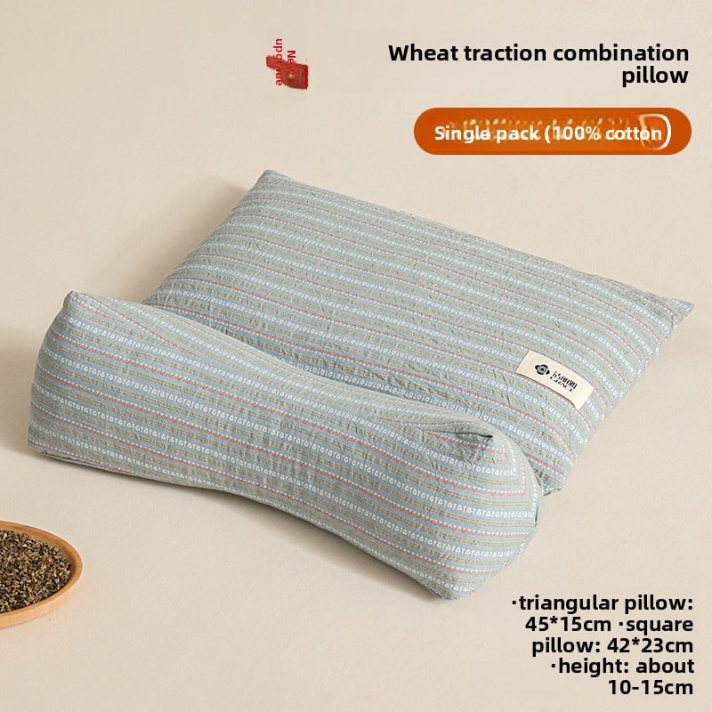 Solid-color pillow core pillow