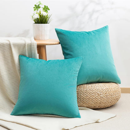 Solid-color pillowcase