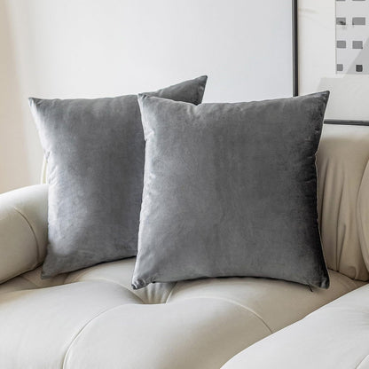 Solid-color pillowcase