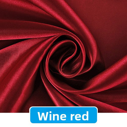 Solid Color Polyester Satin Fabric for Traditional Costumes