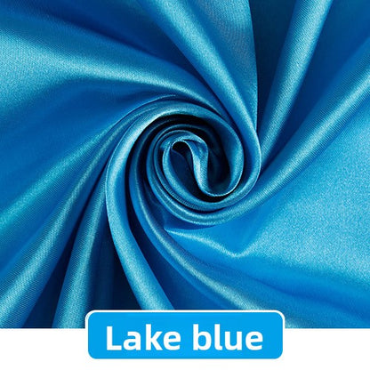 Solid Color Polyester Satin Fabric for Traditional Costumes