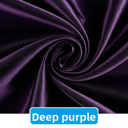 Solid Color Polyester Satin Fabric for Traditional Costumes