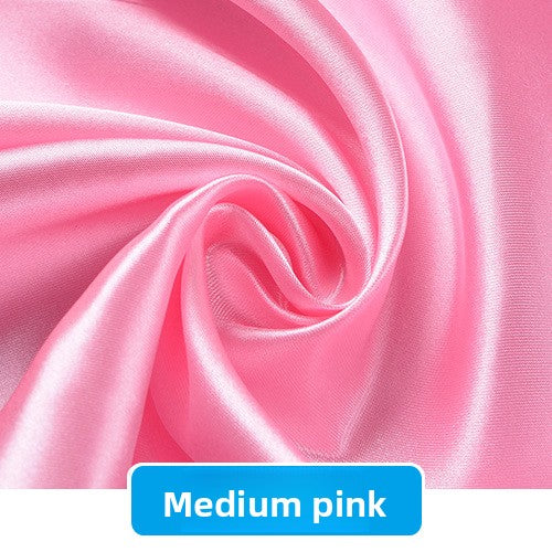 Solid Color Polyester Satin Fabric for Traditional Costumes