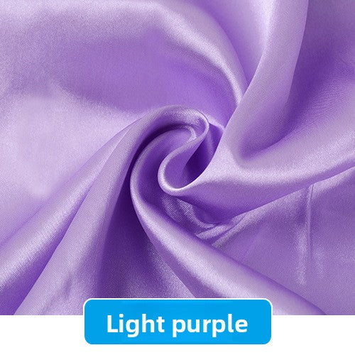 Solid Color Polyester Satin Fabric for Traditional Costumes