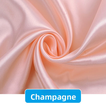 Solid Color Polyester Satin Fabric for Traditional Costumes