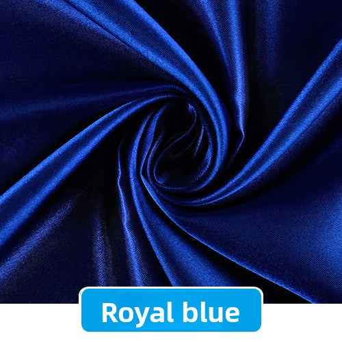 Solid Color Polyester Satin Fabric for Traditional Costumes