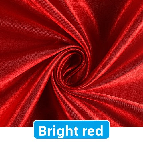 Solid Color Polyester Satin Fabric for Traditional Costumes