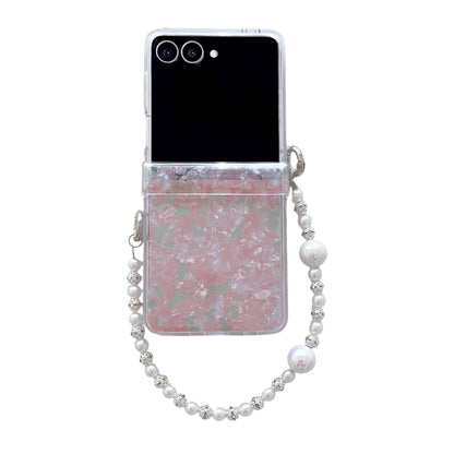 Solid-color shell with shell patterns for mobile phones
