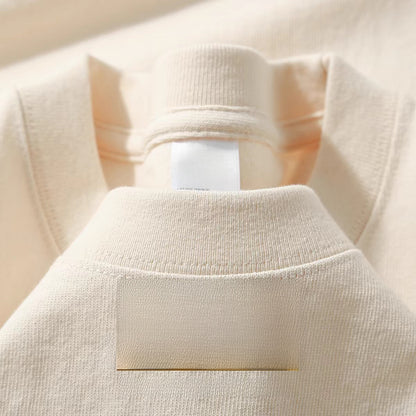 Solid-color short-sleeve