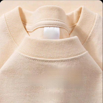 Solid-color short-sleeve