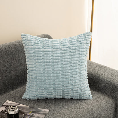 Solid color sofa cushion