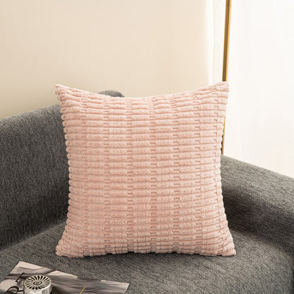 Solid color sofa cushion