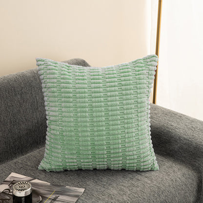 Solid color sofa cushion