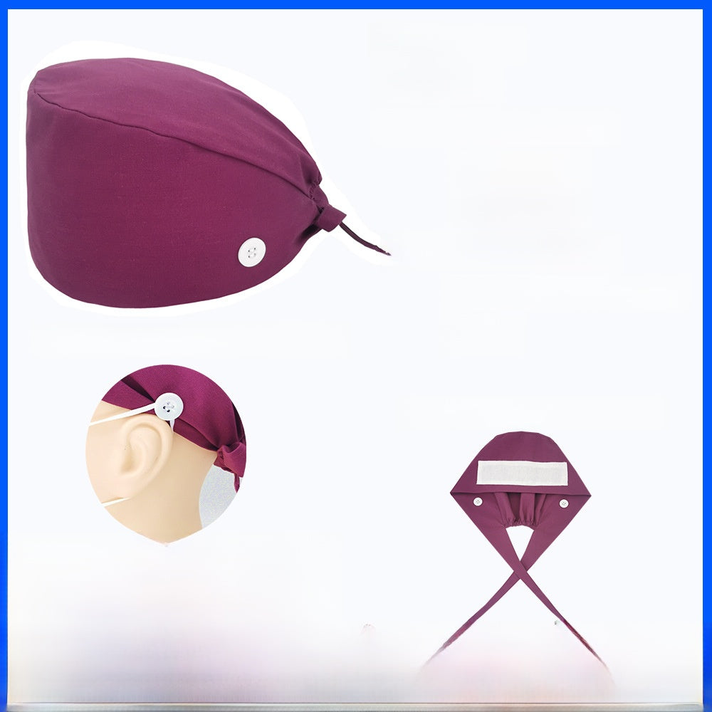 Solid color surgical cap/nurse cap
