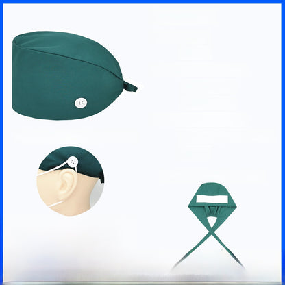Solid color surgical cap/nurse cap