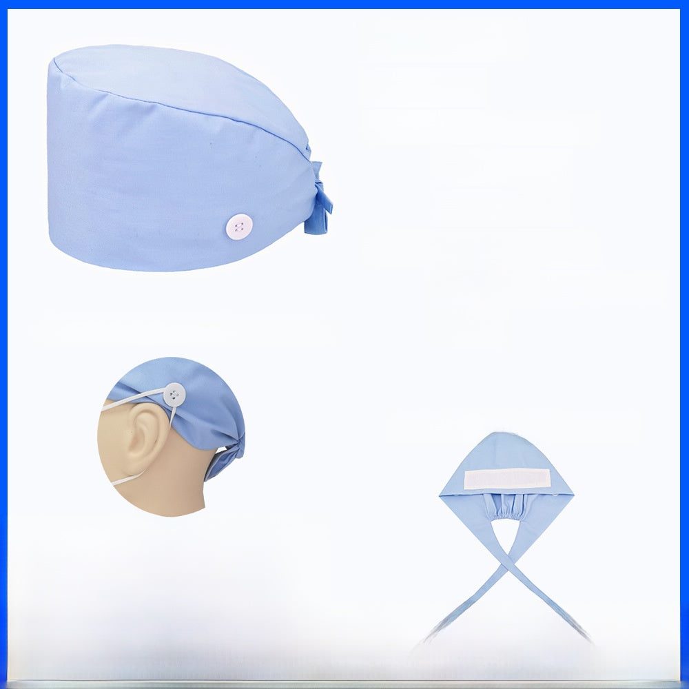 Solid color surgical cap/nurse cap