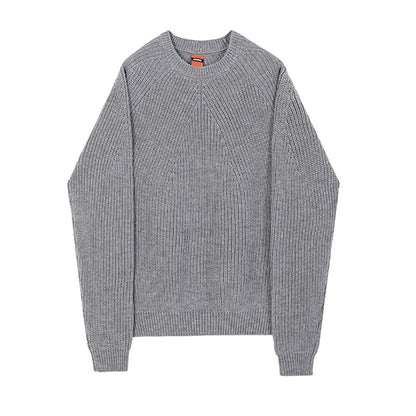 Solid color sweater