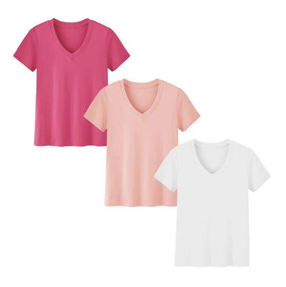 Solid-color women's clothing