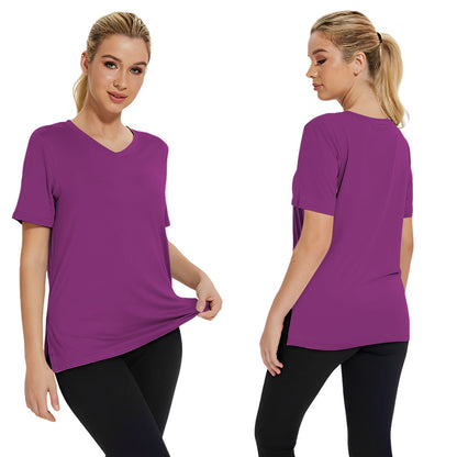 Solid-color women's clothing